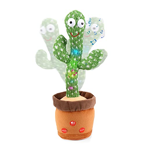 LUKETURE Volume Control Dancing Cactus Toy Singing Plush Cactus for Kids in  Saudi Arabia | Whizz Plush Interactive Toys