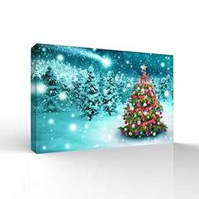 Merry Christmas Pictures Home Wall for Bedroom Living...