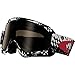 Oakley O-Frame MX Sand Podium Check Goggles (White Frame/Dark Grey Lens)