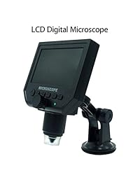 seesii G600 portátil visualización LCD digital Microscopio cámara de vídeo 4.3" HD OLED 3,6 MP 1   600 x Ampliación 1080P 720P continuo Lupa