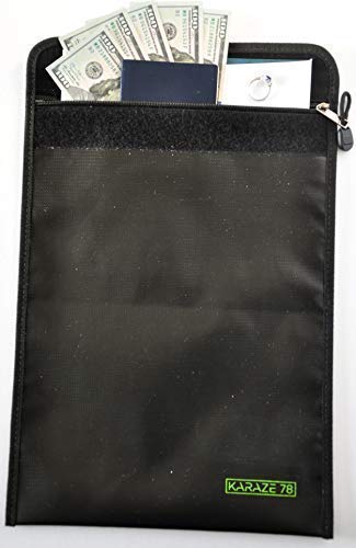 KARAZE78 Fireproof Money & Document Bag 15\