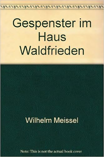 Gespenster Im Haus Waldfrieden Amazon De Wilhelm Meissel Bucher