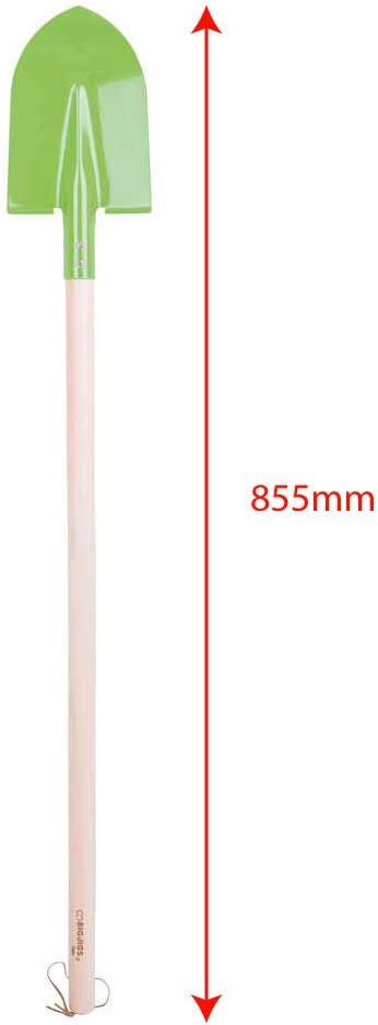 Bigjigs Toys Children's Long Handled Gardening Shovel with Wooden Handle - Image 3