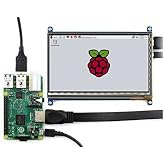 Waveshare 7inch Capacitive Touch Screen LCD Compatible with Raspberry Pi 5/4B/3B+/3A+/2B/B+/A+/Zero/Zero W/WH/Zero 2W CM3+/4 1024&times;600 Resolution HDMI IPS Low Power Consumption Supports Windows