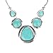 TS Ethnic Wind Turquoise Pendant Necklace