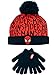 Marvel Boys' Spiderman Hat & Gloves Set Blue One Size