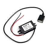 Agile-Shop DC Converter Buck Module 12V convert to 5V USB Output Power Adapter