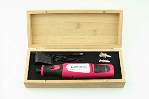 Groomers Best Friend Diamond Rotary Nail Grinder for Dog - Professional Grooming Painless Trimmer Tools for Dogs Nails - Handheld Clippers for Toenail and File for Smoother Tips (ProKit)