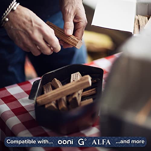 5.5" Pizza Oven Wood + Firestarter Classic Oak 520 Cubic Inches of