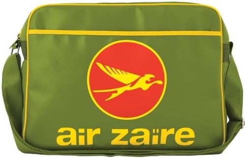 Gifts For Aviators Air Zaire Airline Sports Bag In Light Olive