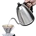 Secura 1.2 Liter Stainless Steel Gooseneck Electric Water Kettle for Pour Over Coffee and Tea with 1000 Watts of Power