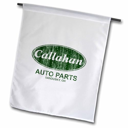 3dRose fl_17103_1 Callahan Auto Parts Garden Flag, 12 by 18-Inch