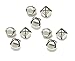 Jingle Bells 1-inch, Value Pack of 54 Bells, Silver Colored (3 Packs of 18 Bells)