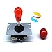 Arcity 2 Player Arcade LED Buttons and Joystick Kits Illuminated DIY Controller USB Encoder to PC Games 8 Ways Joystick Bat Top + 10 LED Push Buttons + Balltop for Windows Jamma MAME Raspberry Pi Newthumb 2