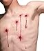 Rubie's Costume Reel F/X Bullet Wound Kit, Red, One Size