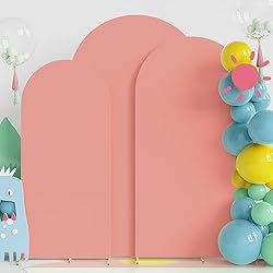 Fomcet Set of 3 Wedding Arch Cover