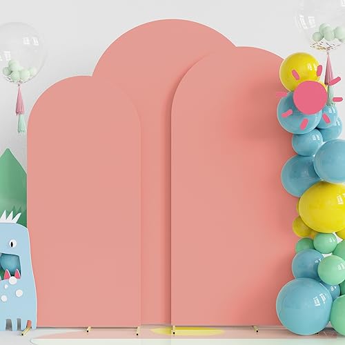 Fomcet Set of 3 Wedding Arch Cover