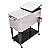 Giantex Patio Cooler Rolling Cart Outdoor Portable Stainless Steel Ice Beverage Chest Pool with Bottle Opener, 80 Quart
