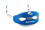 Poni-tamer comfortable neoprene mask strap cover for Scuba, Snorkeling & Swim Masks. Perfect for pony tails or w/o Keeps your mask in place. For Adult and Kids Mask sizes. Stops tangled hair