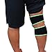 Inerzen Knee Support Hot and Cold Gel Therapy Wrap - Includes Hot or Cold Gel Pack for Pain Relief - Microwavable, Freezable, Reusable (One Size Fits All)