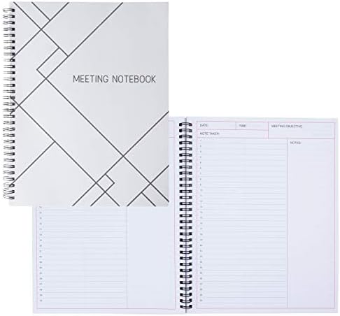 Calendar Journal- 2-Pack Meeting Book