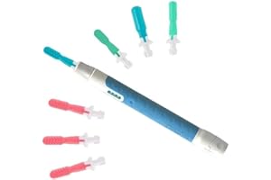 TalkTools Sensi Kit & 7 Jaw Tips - Sensory Therapy Tool for Speech and Feeding, Autism Sensory Products, ADHD Tools, Speech Therapy Gifts for Autism Children (Ocean Blue)