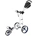 Big Max Golf Auto Fold Ff Trolley White/Cobalt
