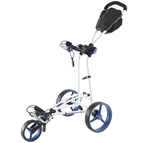 Big Max Golf Auto Fold Ff Trolley White/Cobalt