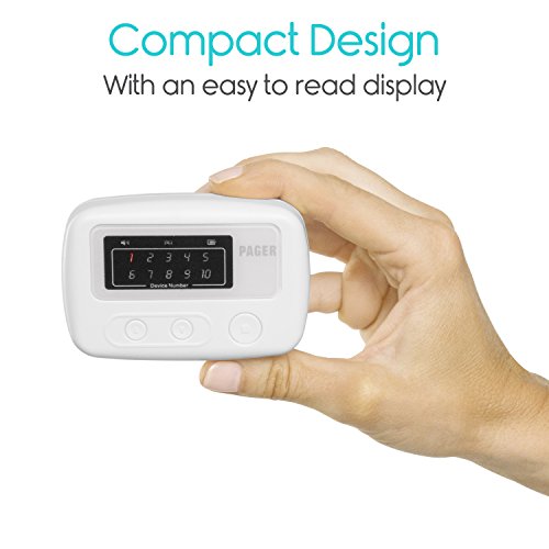 Vive Wireless Alert Pager Caregiver Health Alarm Device to Monitor