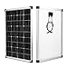 kinverch 100 Watts 12 Volts Monocrystalline Solar Panel for 12 Volt Battery Charging,RV's and Boats