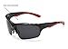 Jon Senkwok Polarized Sunglasses For Men with Sport Fishing Driving (Black, Black)