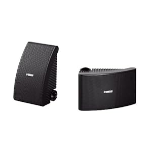 Yamaha NS-AW392 2-weg luidspreker (120 Watt, 86 dB) 1 paar zwart