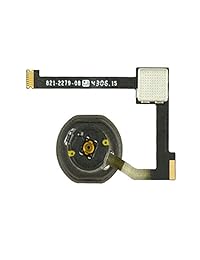 omnirepairs-home botón Flex Cable con junta de goma de repuesto para iPad Mini 3 (3rd Gen) A1599, A1600 y reparación de herramientas (Negro)