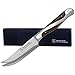 Hammer Stahl Bar Knife | Professional Bartender Knife for Garnishing, Cocktail Crafting & Citrus Peeling | High Carbon Stainless Steel Citrus Knife | Ergonomic Quad-Tang Pakkawood Handle & Gift Box