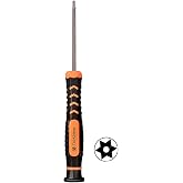 T8 Torx Screwdriver,TECKMAN TR8 Torx Security Screwdriver for Macbook,HDD,PS3,PS4,Xbox one and Xbox 360 Controllers Repair
