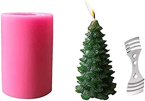 Weihnachtsbaum Silikonform - 3D Kerzenform Für DIY Weihnachtsdekoration