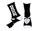 Gumball Poodle Unisex Groom Crew Dress Socks-1 Size Fits Most-black