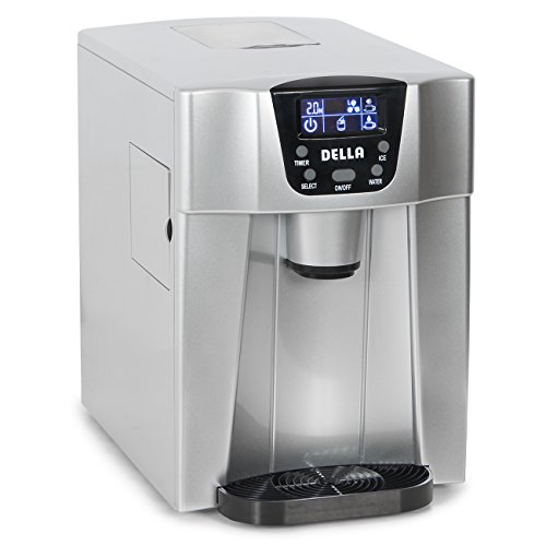 Della 2in1 Water Dispenser W/BuiltIn Ice Maker Freestanding Machine