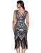 Meilun 1920s Sequined Inspired Beaded Gatsby Flapper Evening Dress Prom