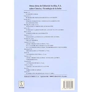 Respuestas En La Composicion de La Leche (Spanish Edition)