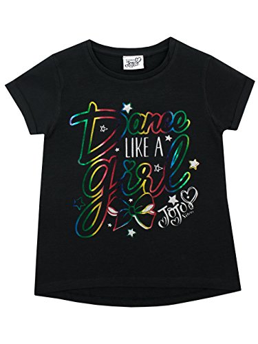 Jojo siwa girls  jo jo t-shirt size 10 black