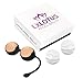 LX Lotus Metal Kegel Balls (Gynecologist Designed!) - Weighted Training Set for Women - Trial Tested in America to Increase Tightness & Vaginal Control in Days - Set of 4 - Ben Wa Balls