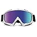 UV Protection Windproof DustProof Snowboard Skate Motorcycle Ski Goggles with PC Lens for Winter Sports