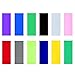 ThreeBulls 240pcs 12 Color 29.5mm 18.5mm PVC Heat Shrink Tubing Tube for 18650 18500 Battery Shrink Film