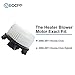 ECCPP ABS plastic Heater Blower Motor for Honda w/Fan Cage fit for 2006-2011 for Honda Civic /2006-2011 for Honda Civic Hybrid