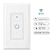 WiFi Smart Light Switch In-Wall,Phone Remote Control Wireless Switch No Hub Required,Timing Function, Automatic Control Your Fixtures From Anywhere,Compatible with Amazon Alexa,Overload Protection 15A