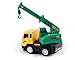WOToy4U 1:64 Car Toys for Boys, Push and Go Friction Powered Car Toys, Construction Toy Truck Set, Truck Crane, Tow Truck