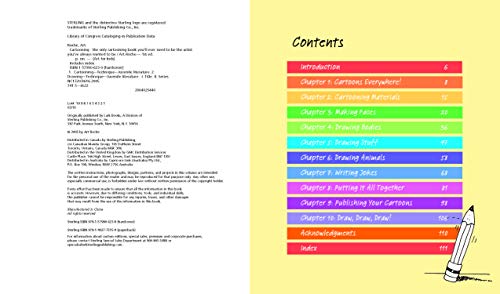 Art for Kids: Cartooning: The Only Cartooning Book You'll Ever Need to Be the Artist You've Always Wanted to Be - Thumbnail 2