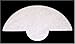 Chemex Bonded 13 Inch Unfolded Half Circle Coffee Filters, 100 Count