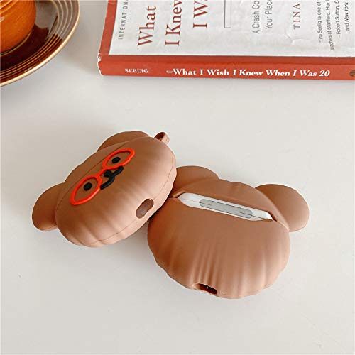 BONTOUJOUR AirPods Case, Super Funny Creative Stylish Condiment Ketchup Package Bottle Design AirPods Case, Soft Silicone Earphone Protection Skin for AirPods1&2+Hook -Red Ketchup - Thumbnail 5